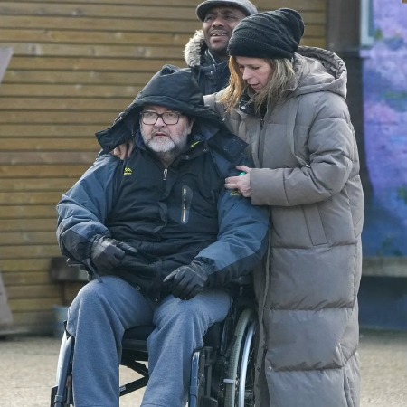 Kate Garraway and her husband Derek Draper.